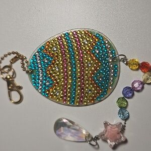 Easter Keychain Diamond Art Style